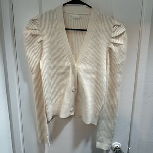 NWOT. Oak + Fort cardigan. Size M